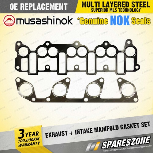 Exhaust + Intake Manifold Gasket for Volkswagen Golf MK5 Jetta 1K BKD 2.0L 04-09