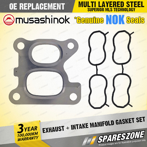 Exhaust + Intake Manifold Gasket for Lexus GS IS NX RC RX 200t 300 2.0L 15-22