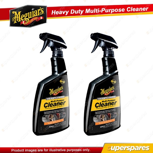 2 x Meguiar's Heavy Duty Multi-Purpose Cleaner 710ml - Quickly and All Purpose
