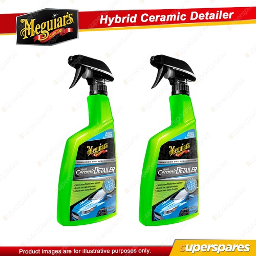 2 x Meguiar's Hybrid Ceramic Detailer 769ml - SiO2 Hybrid Ceramic Protection