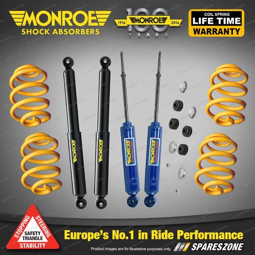 Monroe Shocks & King Super Low Springs for Holden Commodore VB VC VK VH 8CYL Sdn
