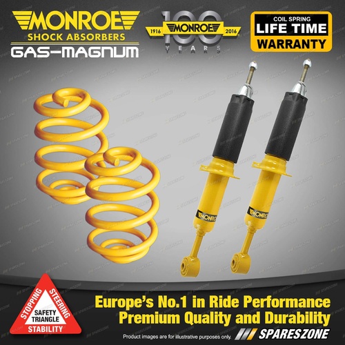 Rear Lower Monroe Shock Absorbers King Spring for HONDA CR-V 2.0 4wD Wagon 97-01