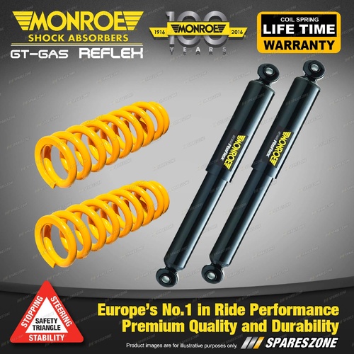 Front Raised Monroe Shock Absorbers King Springs for Jeep Grand Cherokee WJ WG