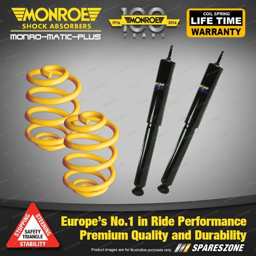 Rear Ultra Low Monroe Shocks Springs for Holden Commodore VT Statesman Caprice