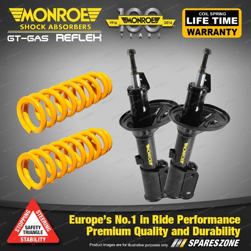 Rear STD Monroe Shocks King Spring for Mitsubishi Magna TE TF TL Verada KE KF KL