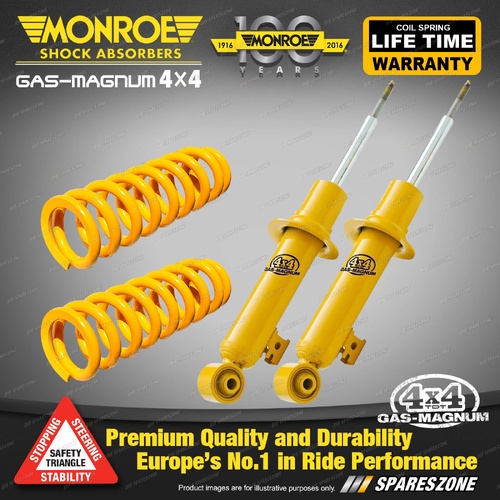 Front Raised Monroe Shock Absorbers King Spring for Holden Colorado RG LWN 13-16