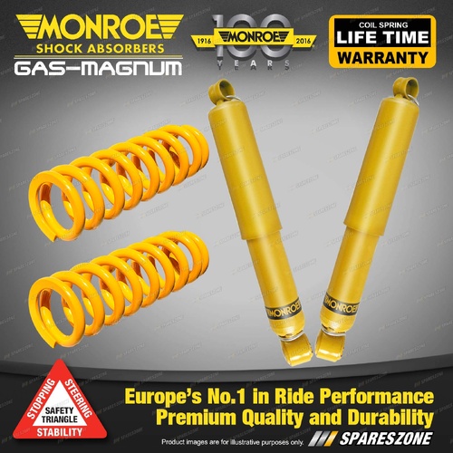 Front Raised Monroe Shock Absorbers King Springs for Volkswagen Amarok 2H 11-23