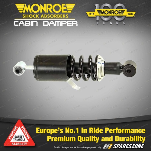 Front Monroe Cabin Damper for MAN TGA TGS I Series 04/2000-On Length 49.7cm