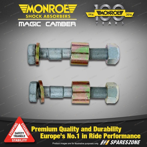 2x Front Monroe Magic Cambers for Toyota RAV4 ACA 20 21 22 23 Starlet E91