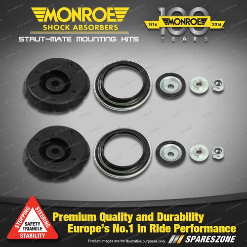 Front Monroe Top Strut Mount Kit for Peugeot 208 CA CC Hatchback 2012-2019