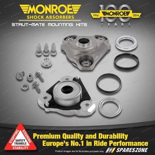 Front Monroe Top Strut Mount Kit for Fiat Ducato 244 230 250 FWD 2000-2016