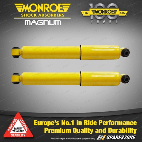 2 x Front Monroe Magnum Shocks for Mack Granite Metroliner Multi-Leaf Susp.