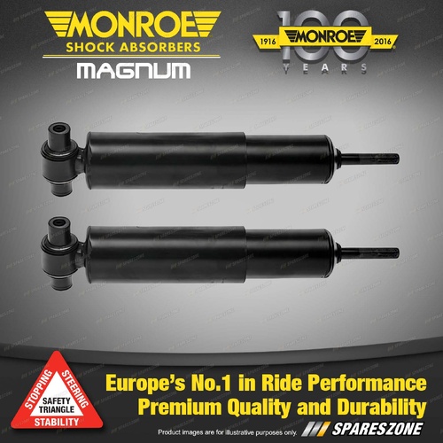 2 x Front Monroe Magnum Shock Absorbers for Volvo B11 B5 B7 Bus 1998-On