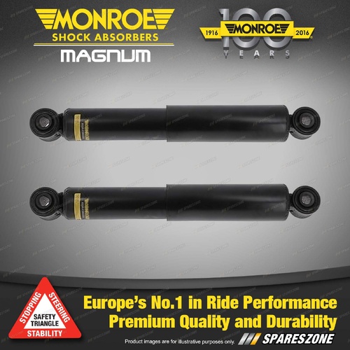 2 x Rear Monroe Magnum Shock Absorbers for Mercedes Benz Actros MP2 MP3 Econic 2