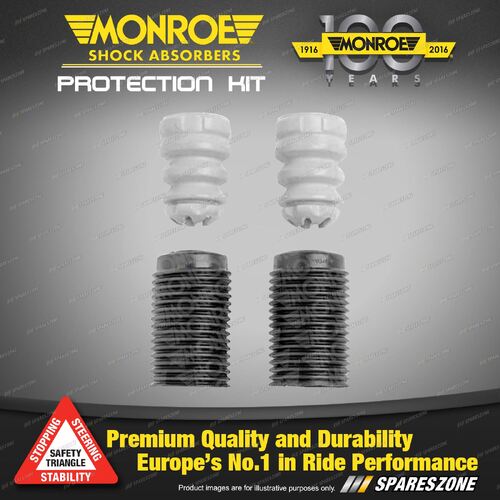 Front Monroe Urethane Bumper & Dust Boot Kit for BMW X3 F25 X4 F26 xDrive 10-18