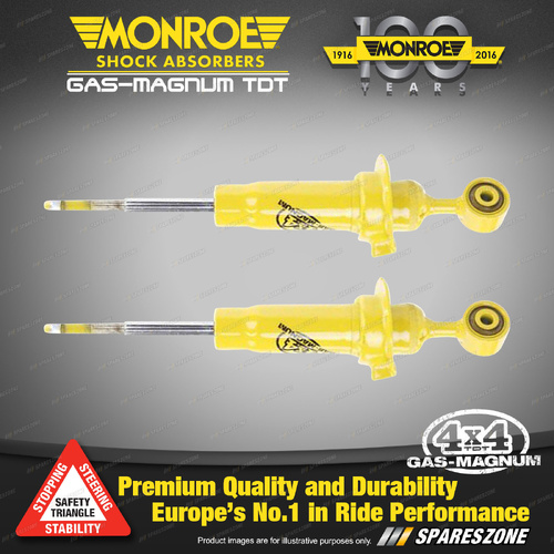 Front Monroe Gas Magnum TDT Shock Absorbers for NISSAN NAVARA D40 4WD 05-12 R35