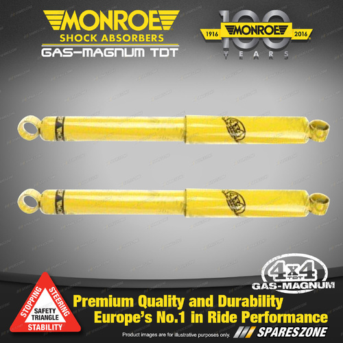 Pair Rear Monroe Gas Magnum TDT Shock Absorbers for TOYOTA LANDCRUISER 70 74 75