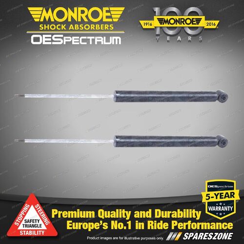 Rear Monroe OESpectrum Shock Absorbers for Ford Fiesta WS WT Sedan Hatch 08-12