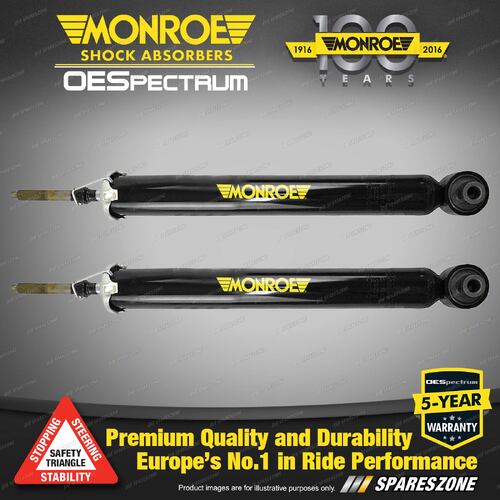 2 x Rear Monroe OESpectrum Shock Absorber for Holden Trax TJ 1.4 1.8 2013-2020