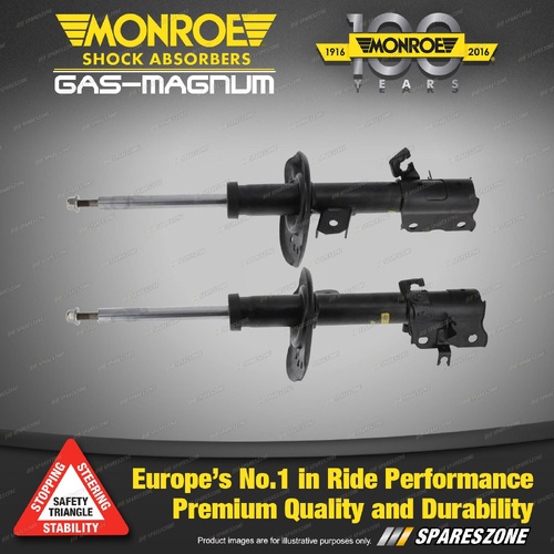2 x Front Monroe Gas-Magnum Shock Absorbers for Nissan X-Trail II T31 2007-2012