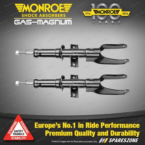 2x Front Monroe Gas-Magnum Shock Absorbers for VW Amarok 2HA 2HB S1B S6B S7A S7B