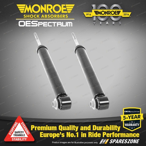 2 x Rear Monroe OESpectrum Shock Absorbers for BMW 5 Series E39 528i 530i 96-03
