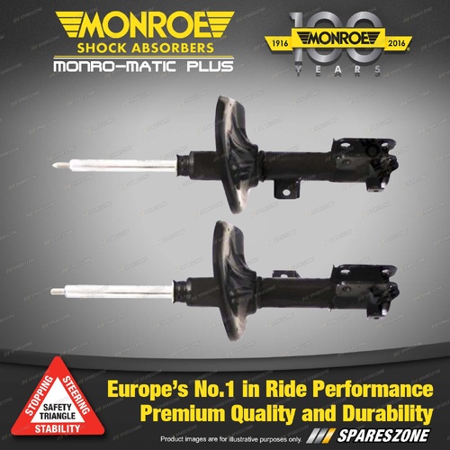 2x Front Monroe Monro-Matic Plus Shock Absorbers for Mitsubishi 380 DB 2005-2008