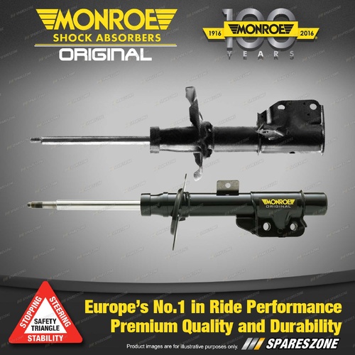 2x Front Monroe Original Shock Absorbers for Ford Laser KN 1.6 1.8 1999-2001