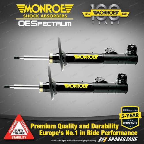 2 x Front Monroe OESpectrum Shock Absorbers for Toyota Hilux KUN26 GGN25 05-15