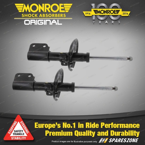 2x Front Monroe Original Shock Absorbers for Peugeot 308 II LB LP LW LH L3 13-21