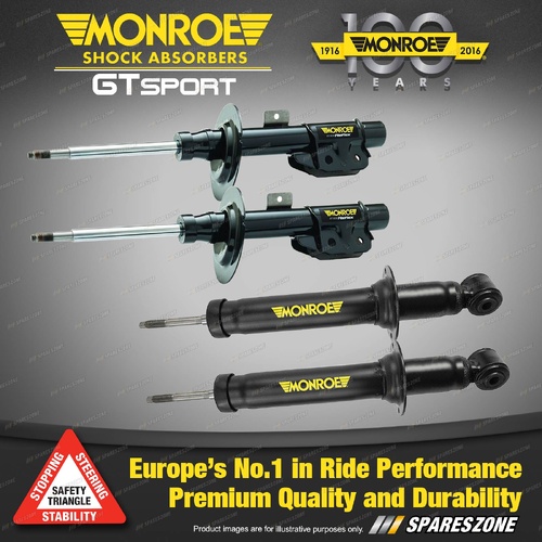 Monroe F+R Gt-Sport Shocks for Holden Commodore VEII Statesman Caprice WMII