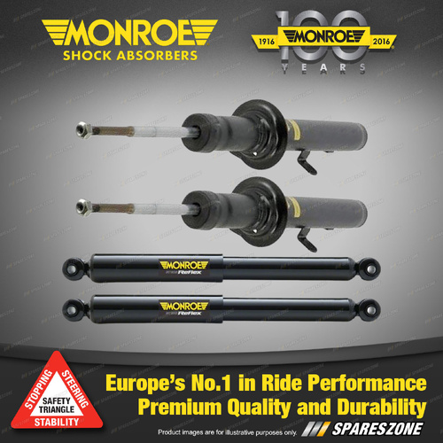 Monroe F + R Shock Absorbers for Honda Accord Euro 2.4L Sedan Luxury