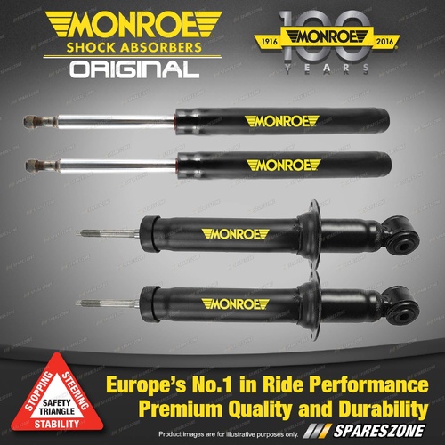 Front + Rear Monroe Original Shock Absorbers for Volvo S80 124 XC70 136 06-16