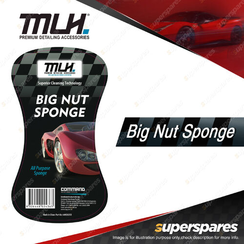 MLH Big Nut Sponge 240 x 136mm - All Purpose Polyurethane Sponge Superior Clean