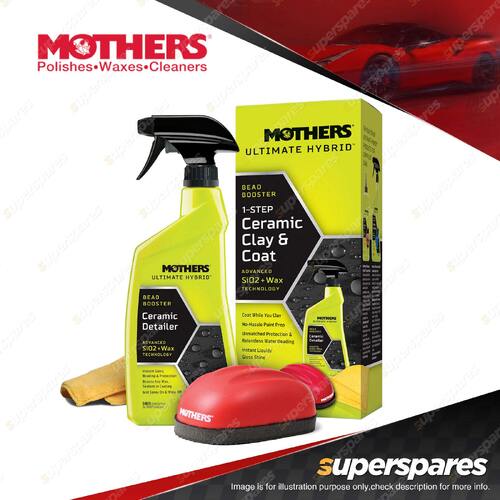 Mothers Ultimate Hybrid 1-Step Ceramic Clay & Coat Car Care Cleaning