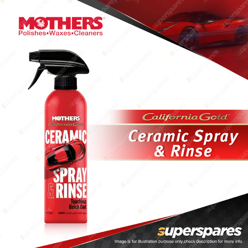 Mothers California Gold Ceramic Spray & Rinse - Water-Activated Total Exterior