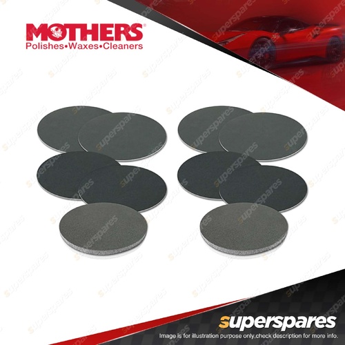2 x Mothers Nulens Replacement Sanding Disc Set - Car Care Product Pack of 5