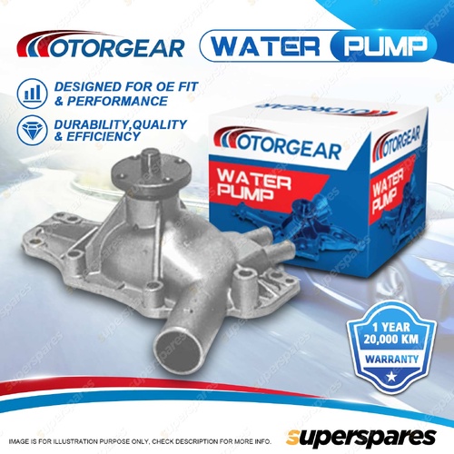 Motorgear Water Pump for Hsv Calais VL 5.0L 304 V8 16V OHV Sedan 1988