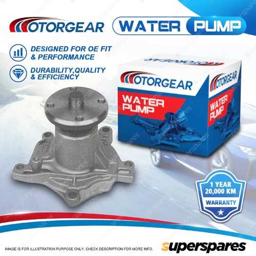 Motorgear Water Pump for Holden Shuttle WFR11 1.9L 4ZC1 1987-1990