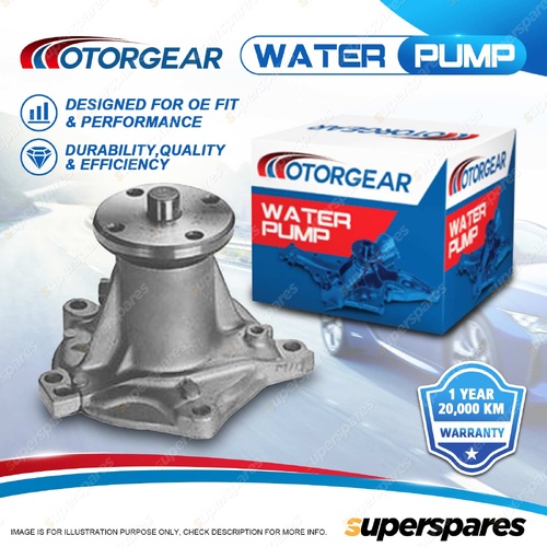 Motorgear Water Pump for Holden Jackaroo UBS16 Rodeo KB KB49 KB44 KB29 TF