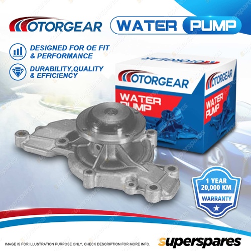 Motorgear Water Pump for Holden Commodore VG VN 3.8L V6 OHV 1988-1991