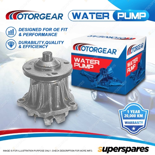 Motorgear Water Pump for Toyota Celica MA61L Cressida MX62 MX73 Crown Supra