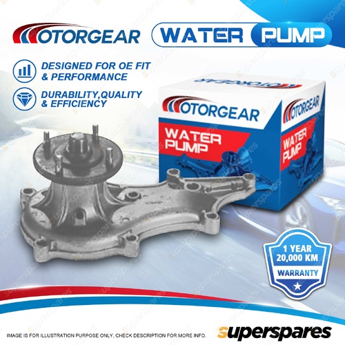 Motorgear Water Pump for Toyota Landcruiser RJ70 Coaster RB20 Corona