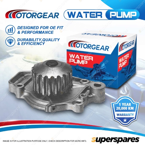 Motorgear Water Pump for Honda Civic AL AN Crx AG AJ AE AH AK AF 1.3L 1.5L