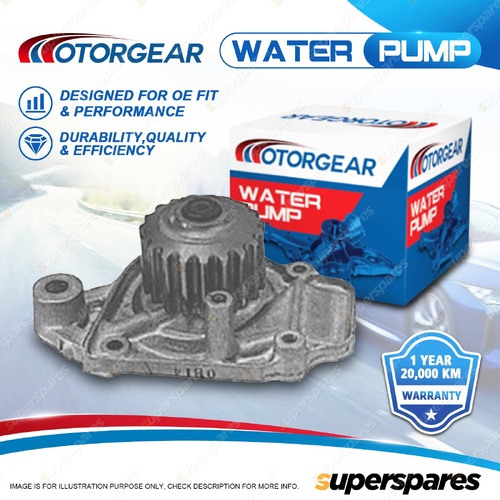 Motorgear Water Pump for Honda Crx ED9 Breeze Civic ED EE EG EH Concerto MA