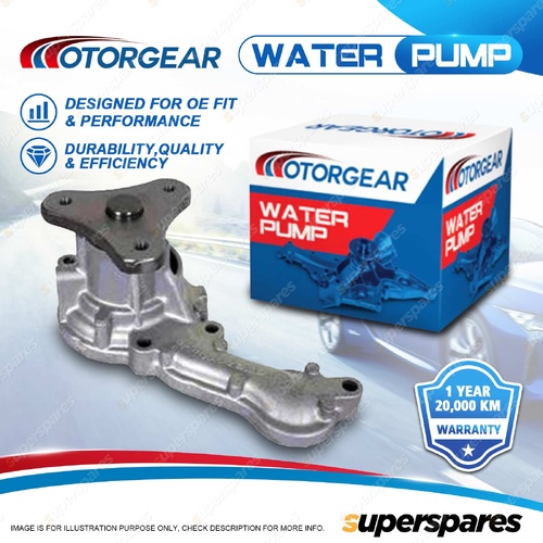 Motorgear Water Pump for Honda Jazz GD Inc Vti 1.3L 1.5L 2002-2018
