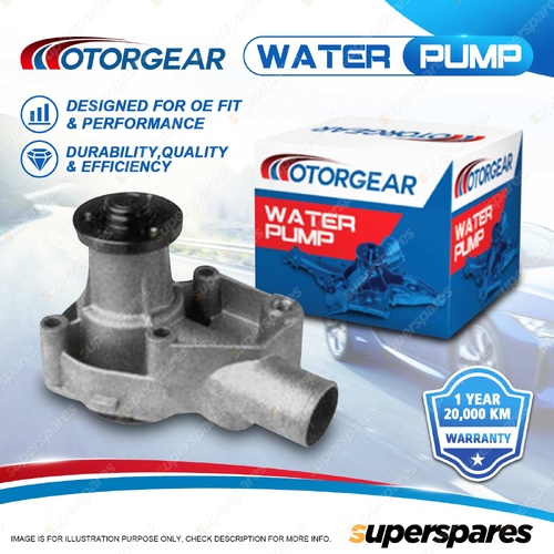 1 piece of Motorgear Water Pump for Fiat Croma 2.0L DOHC 1988-1989