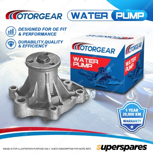 Motorgear Water Pump for Honda Accord AD CA 5 Prelude BA3 2.0L 1986-1989
