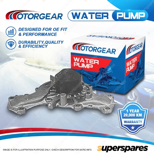 Motorgear Water Pump for Mitsubishi Pajero NF NG NH NJ NK Triton MH MJ Verada