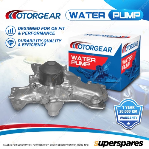 Motorgear Water Pump for Mitsubishi Magna Pajero NF NG NH NJ NK Triton MH MJ